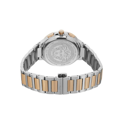 Versace V-Lady 40 mm Rose Gold Dial Unisex Chrono Watch- VEVCA0524