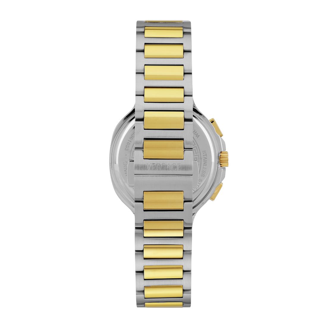 Versace V-Lady 40 mm Green Dial Unisex Chrono Watch- VEVCA0624