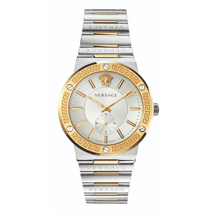 Versace Greca Logo-Vi 41 mm Black Dial Men Analog Watch- VEVI00320