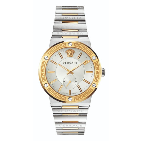 Versace Greca Logo-Vi 41 mm Black Dial Men Analog Watch- VEVI00320