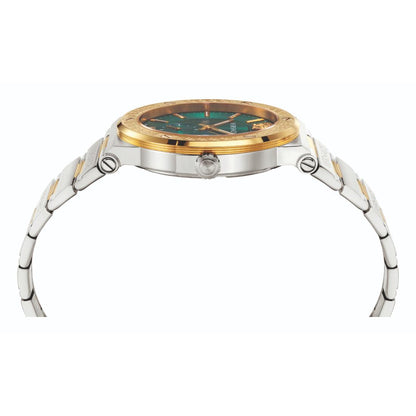 Versace Greca Logo-Vi 41 mm Green Dial Men Analog Watch- VEVI00420