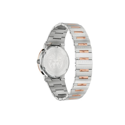 Versace Greca Logo-Vi 41 mm Silver Dial Men Analog Watch- VEVI00923