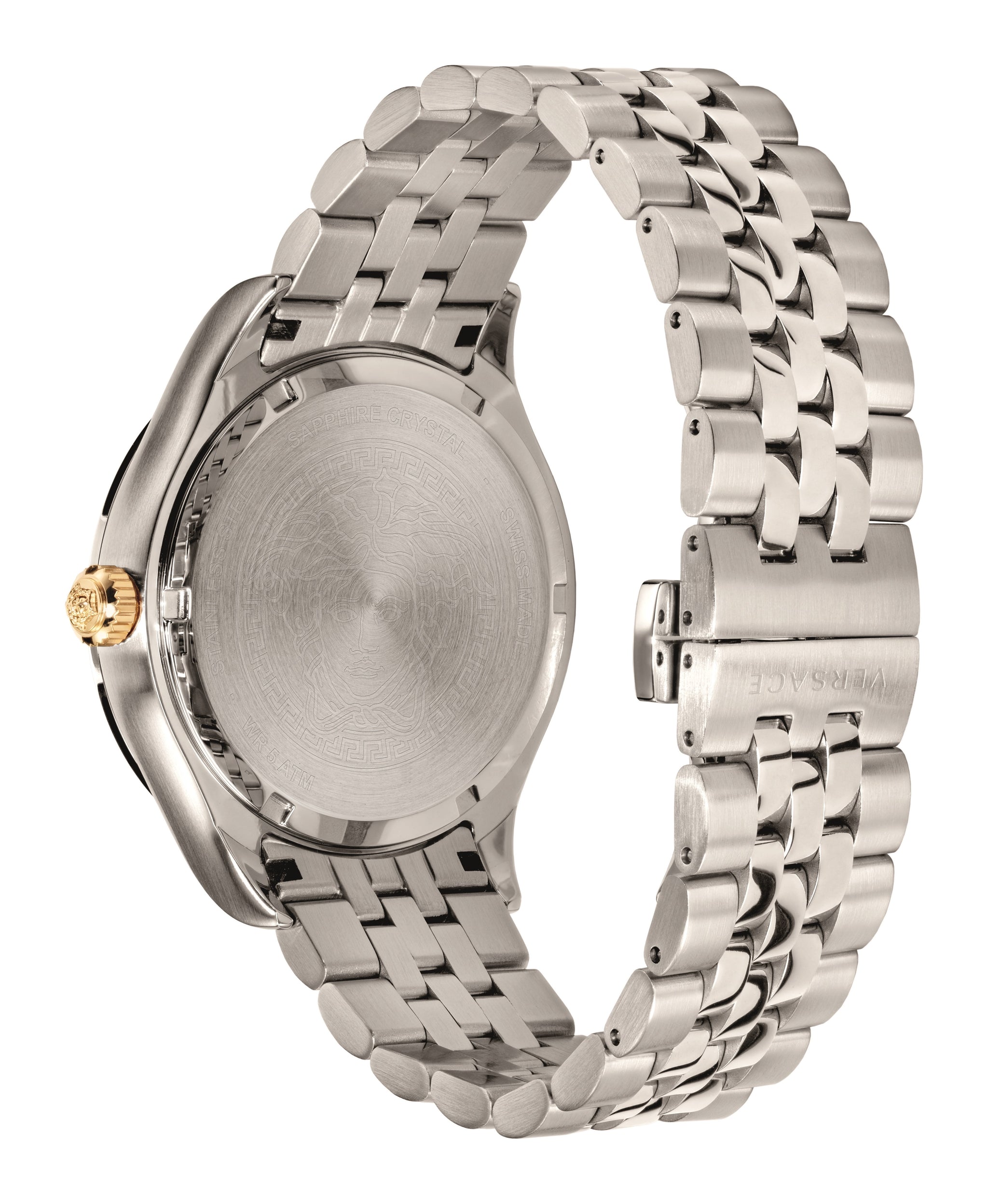 Versace 42 mm Hellen Black Dial Men Watch VEVK00420