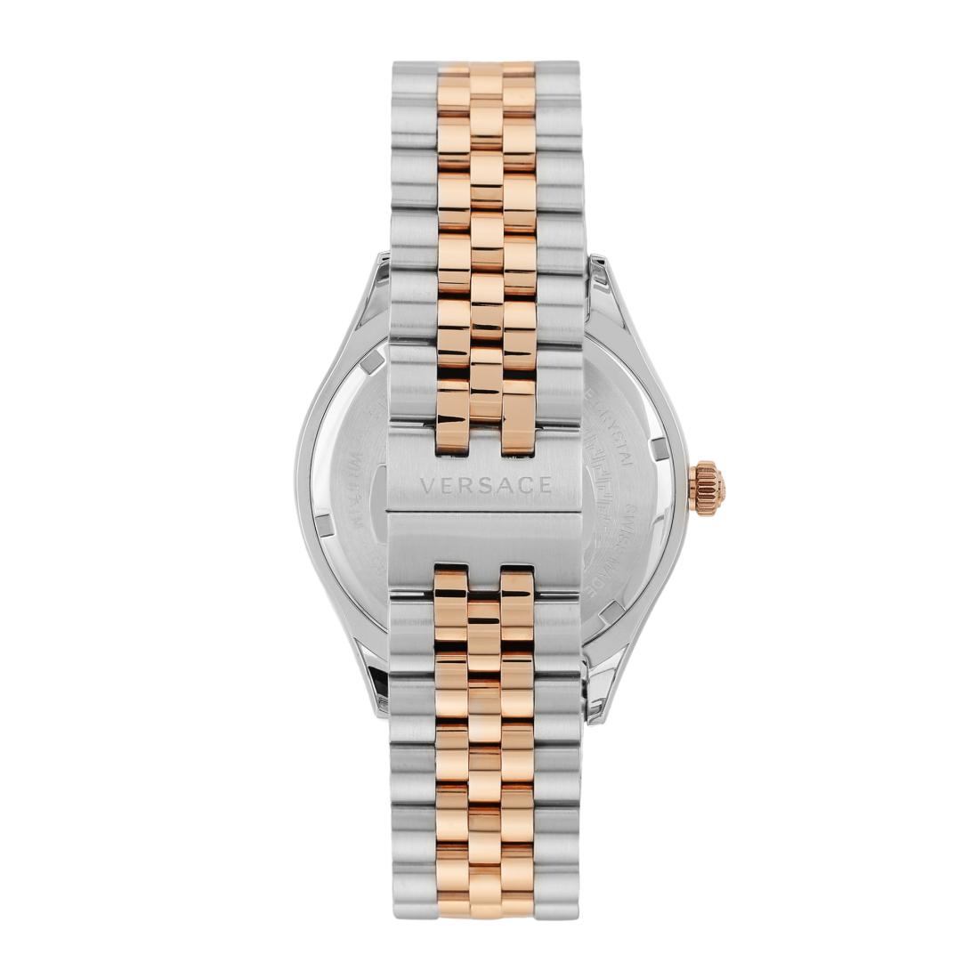 Versace Hellenium-Vk 42 mm Green Dial Men Analog Watch- VEVK01324