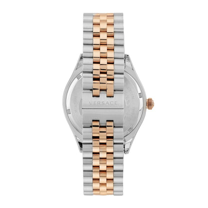 Versace Hellenium-Vk 42 mm Green Dial Men Analog Watch- VEVK01324