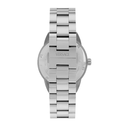 Versace Greca Urban 43 mm Light Blue Dial Men Analog Watch- VEYCA0324
