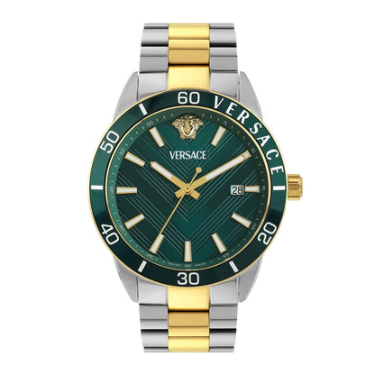 Versace Greca Urban 43 mm Green Dial Men Wrist Watch - VEYCA0524