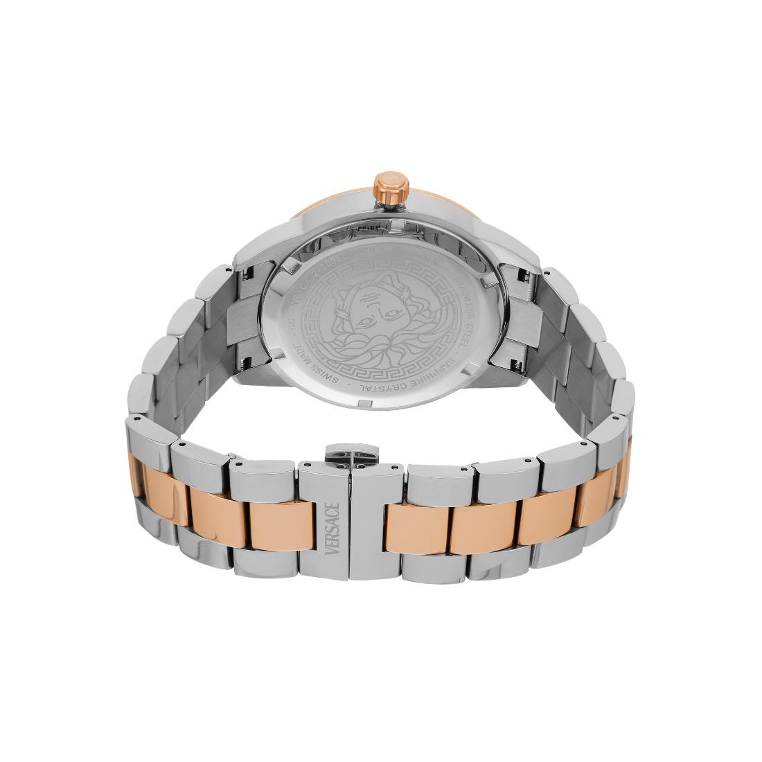 Versace Greca Urban 43 mm Green Dial Men Analog Watch- VEYCA0624