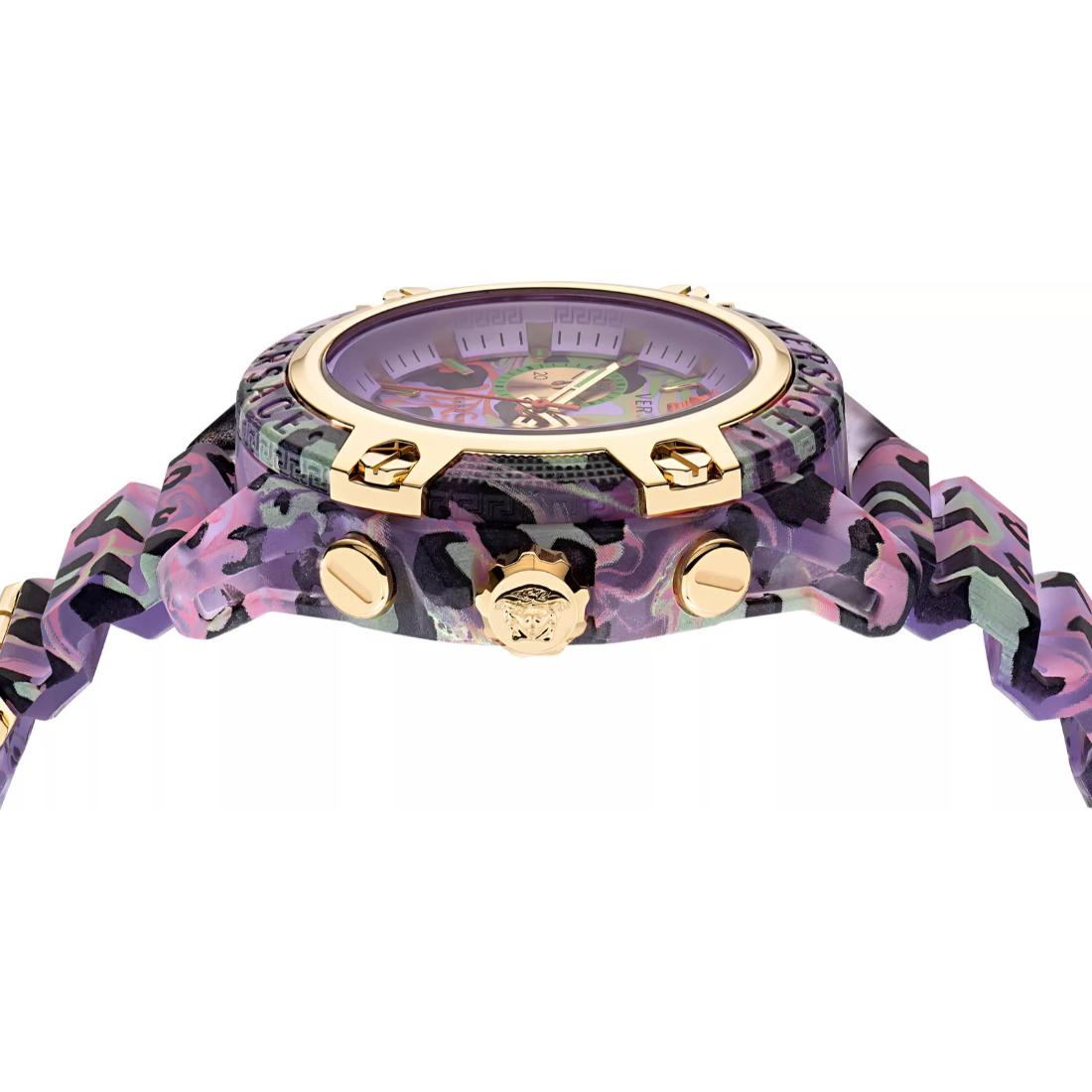 Versace Multicolor 44 mm Dial Unisex Analogue Watch VEZ700722