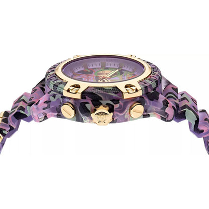 Versace Multicolor 44 mm Dial Unisex Analogue Watch- VEZ700722