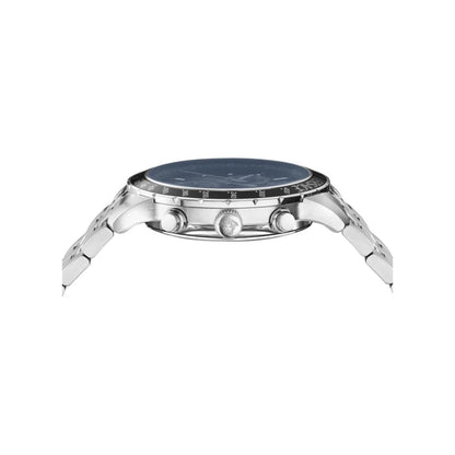 Versace Sport 44 mm Blue Dial Men Chrono Watch- VEZCA0324