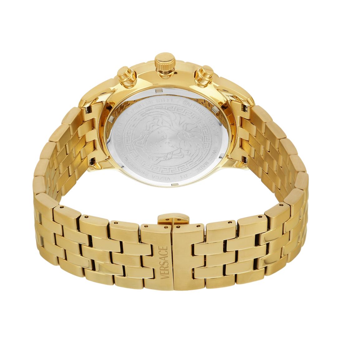 Versace Sport Chrono VEZCA 44 mm Black Dial Men Wrist Watch VEZCA0724