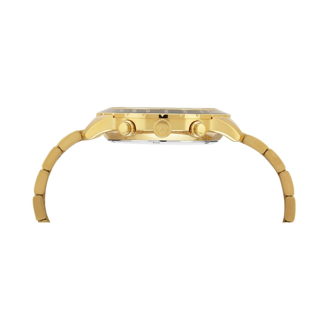 Versace Sport Chrono VEZCA 44 mm Black Dial Men Wrist Watch VEZCA0724