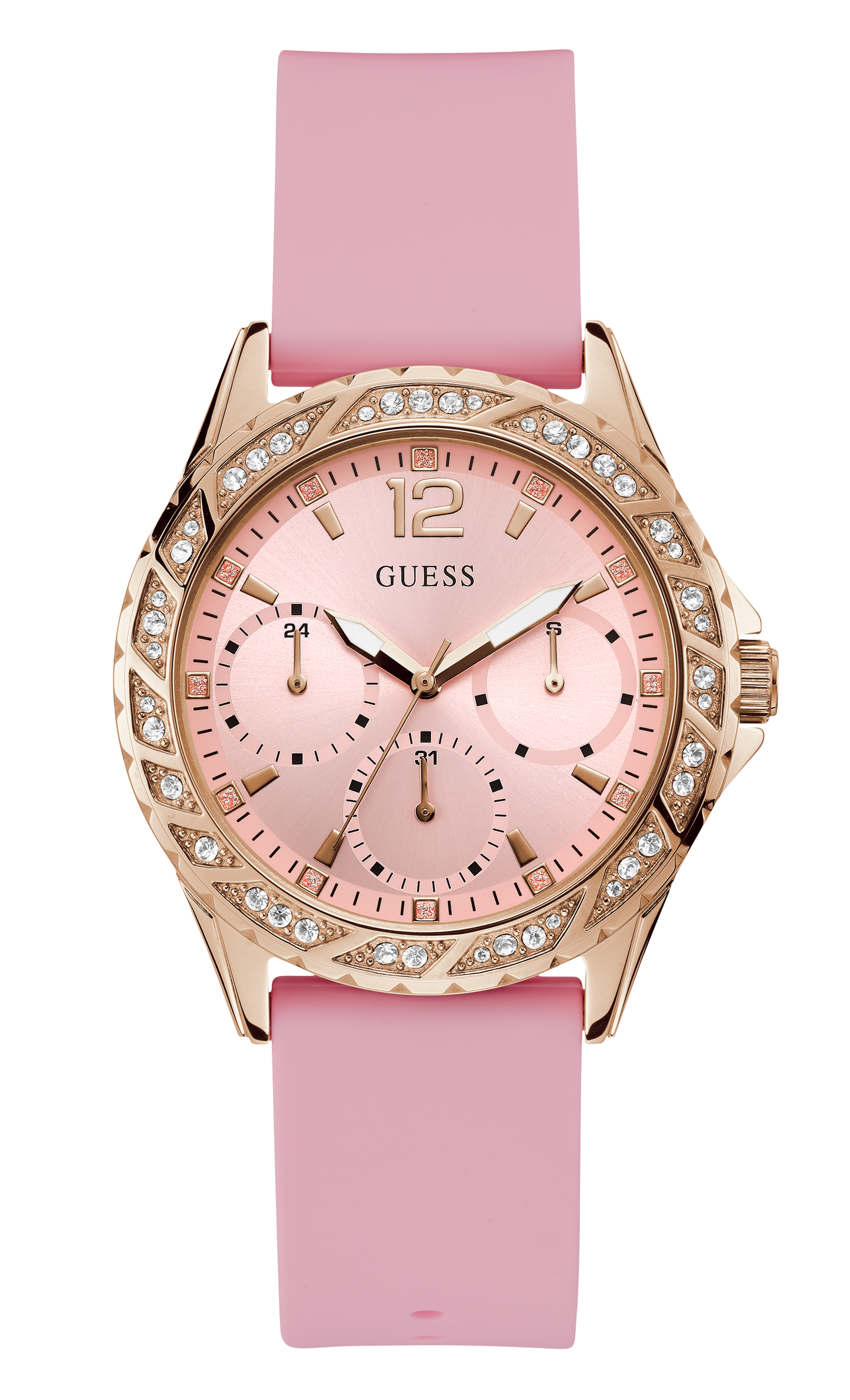 Guess Ladies Color Analog Watch - W0032L9