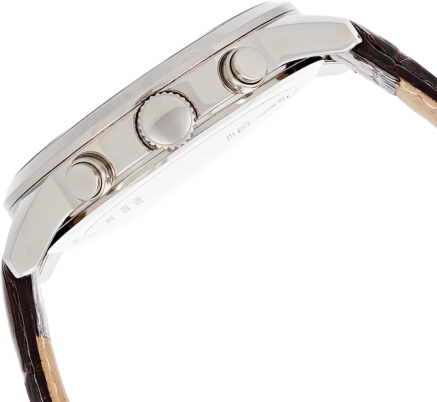 Guess 45 mm Mens Rose Gold/Brown Chronograph Watch W0380G2
