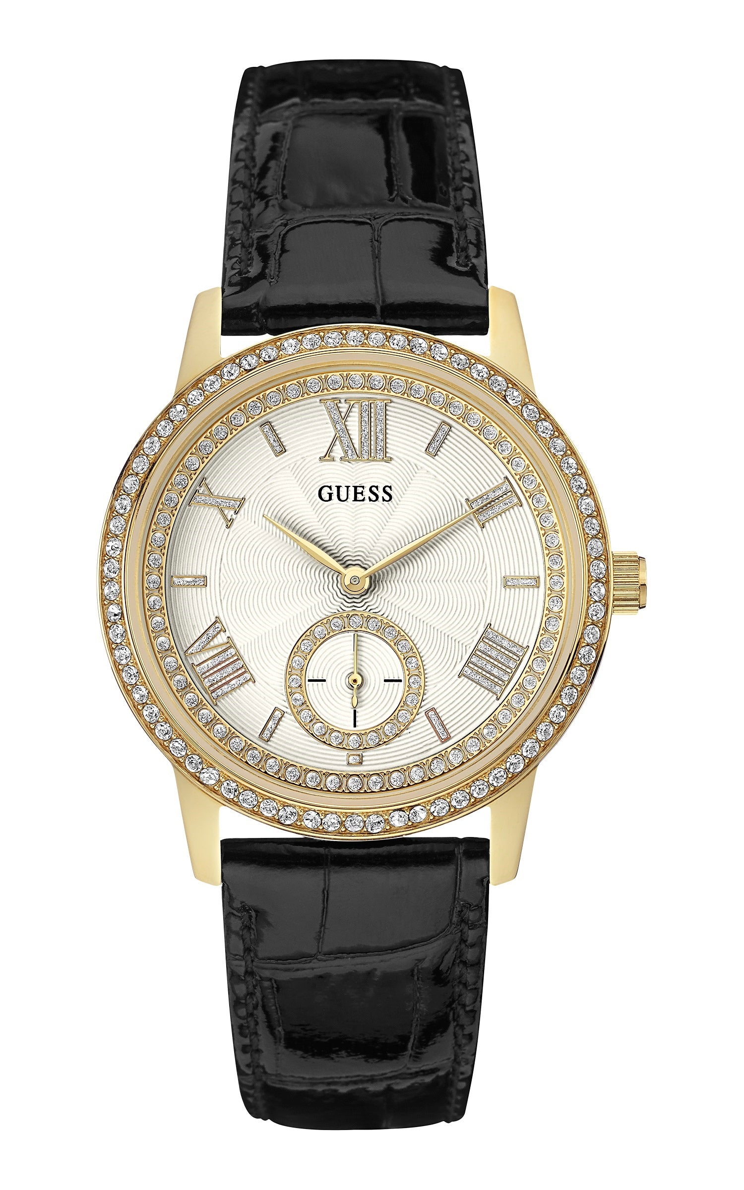 Guess 39 mm Women White Dial Analog Watch W0642L2