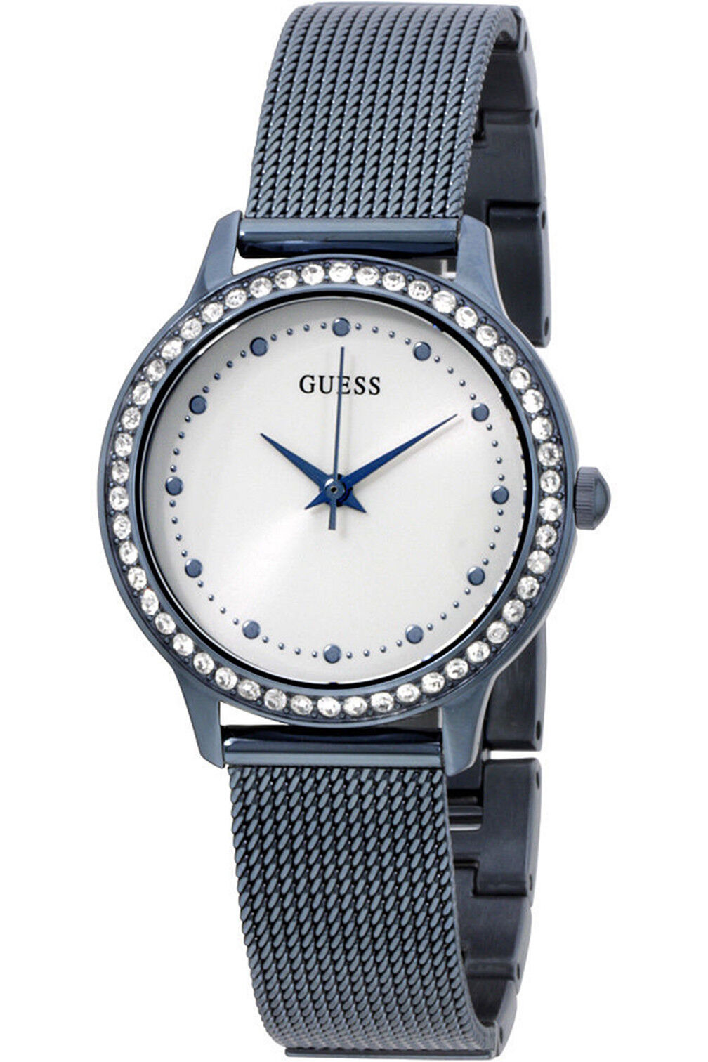 Guess 30 mm Ladies White Analog Watch W0647L4