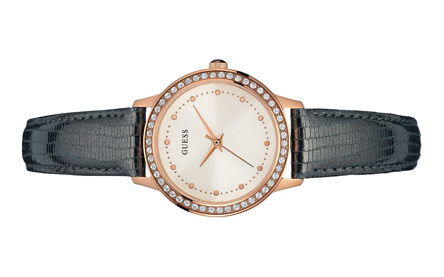 Guess Ladies Rose Gold Analog Watch - W0648L2