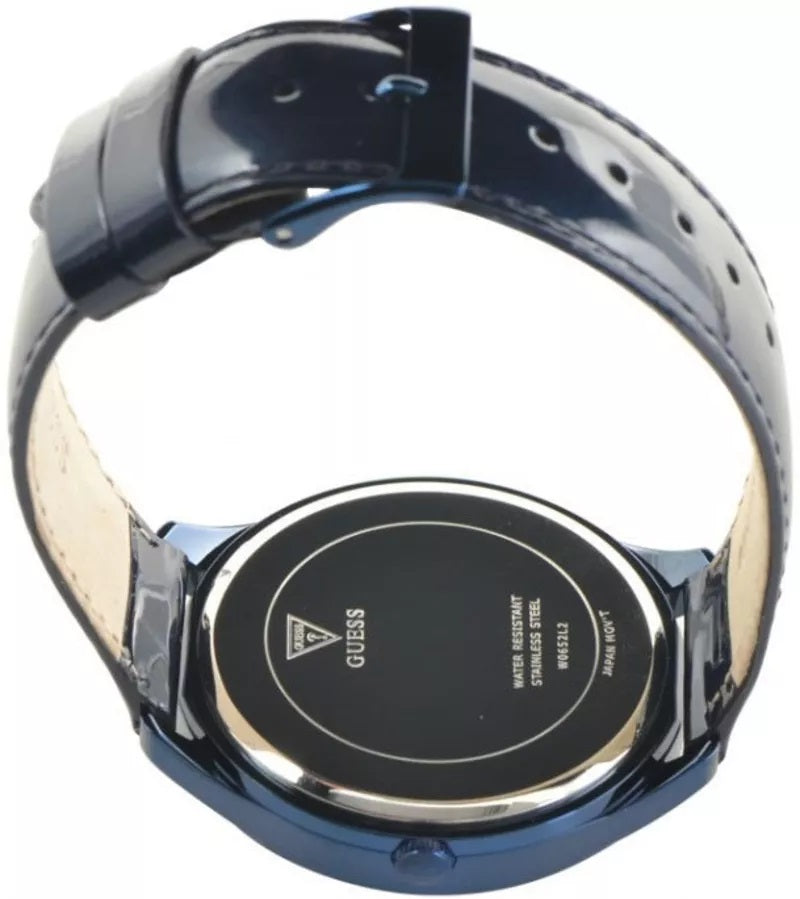 Guess 44.5 mm Women Blue Dial Analog Watch W0652L2