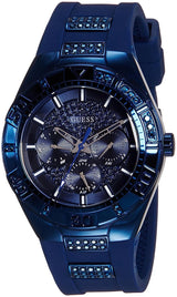 Guess 40 mm Ladies Blue Multi function Watch W0653L1