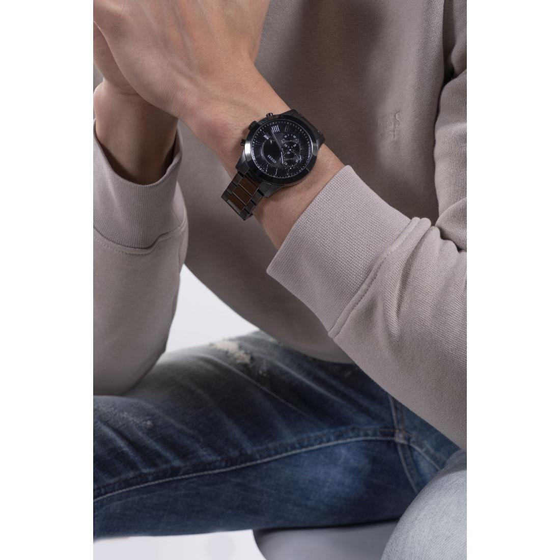Guess Black Dial 45 mm Men Analog Watch W0668G5