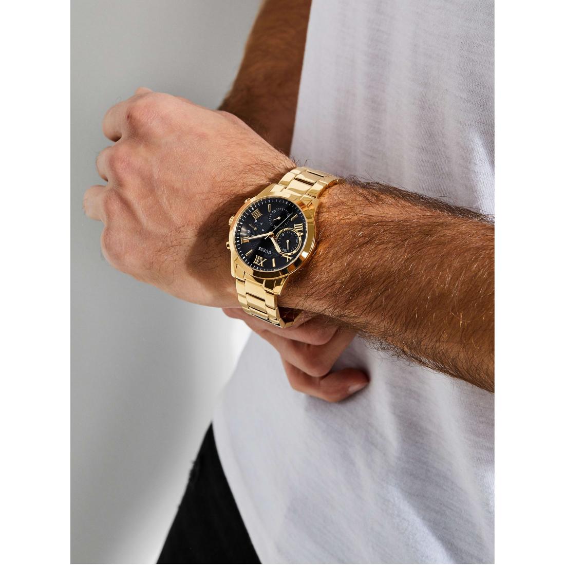Guess Black Dial 45 mm Men Analog Watch W0668G8