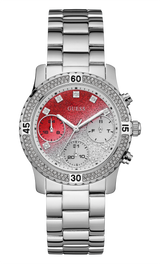 Guess 38 mm Women Red Dial Analog Watch W0774L7