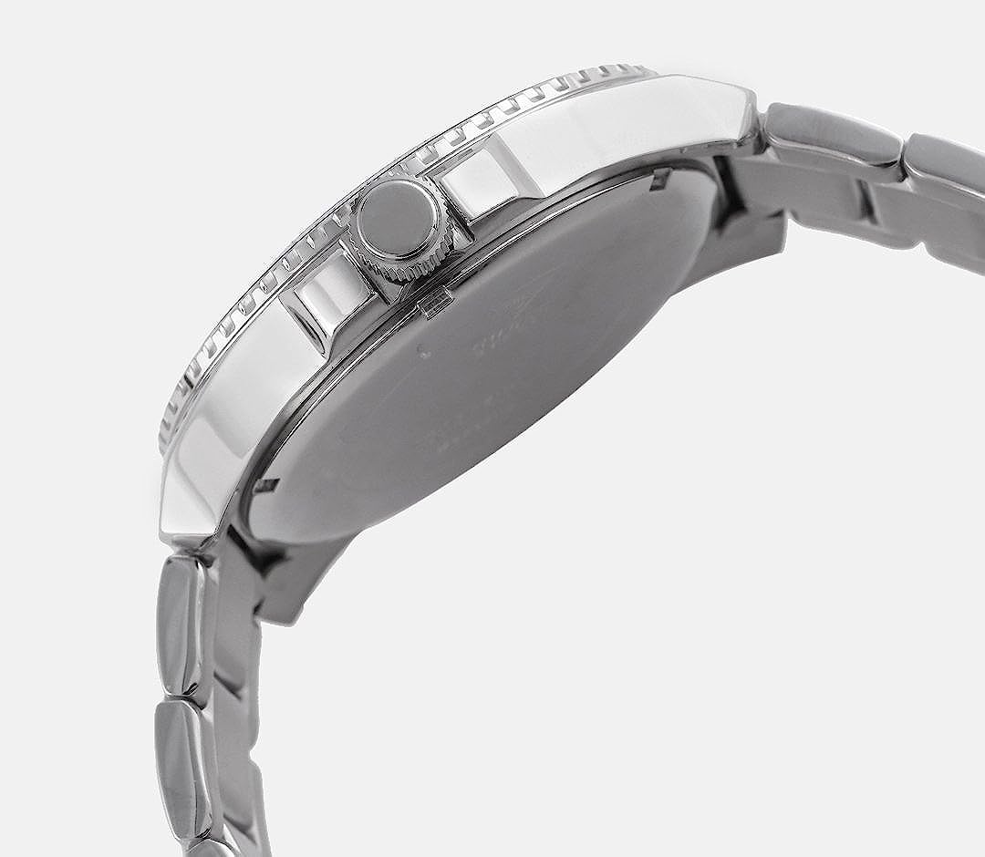 Guess 46 mm Mens Silver Multi function Watch W0797G2
