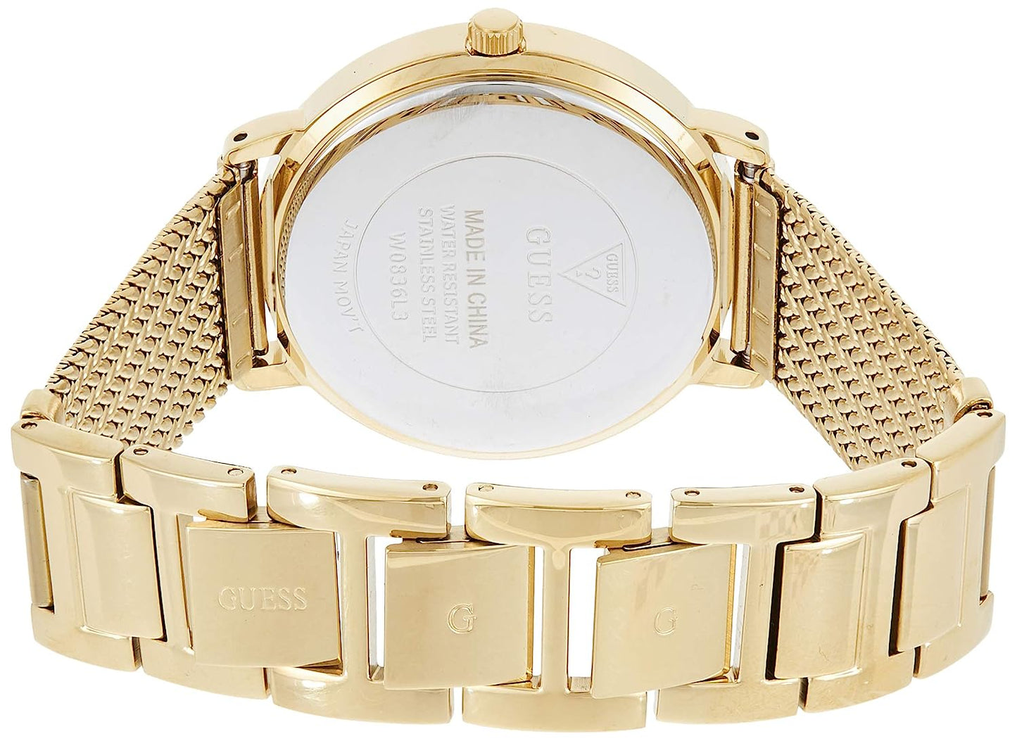 Guess Ladies Gold Analog Watch - W0836L3