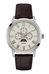 Guess 44 mm Mens Rose Gold/Brown Multi function Watch W0870G1