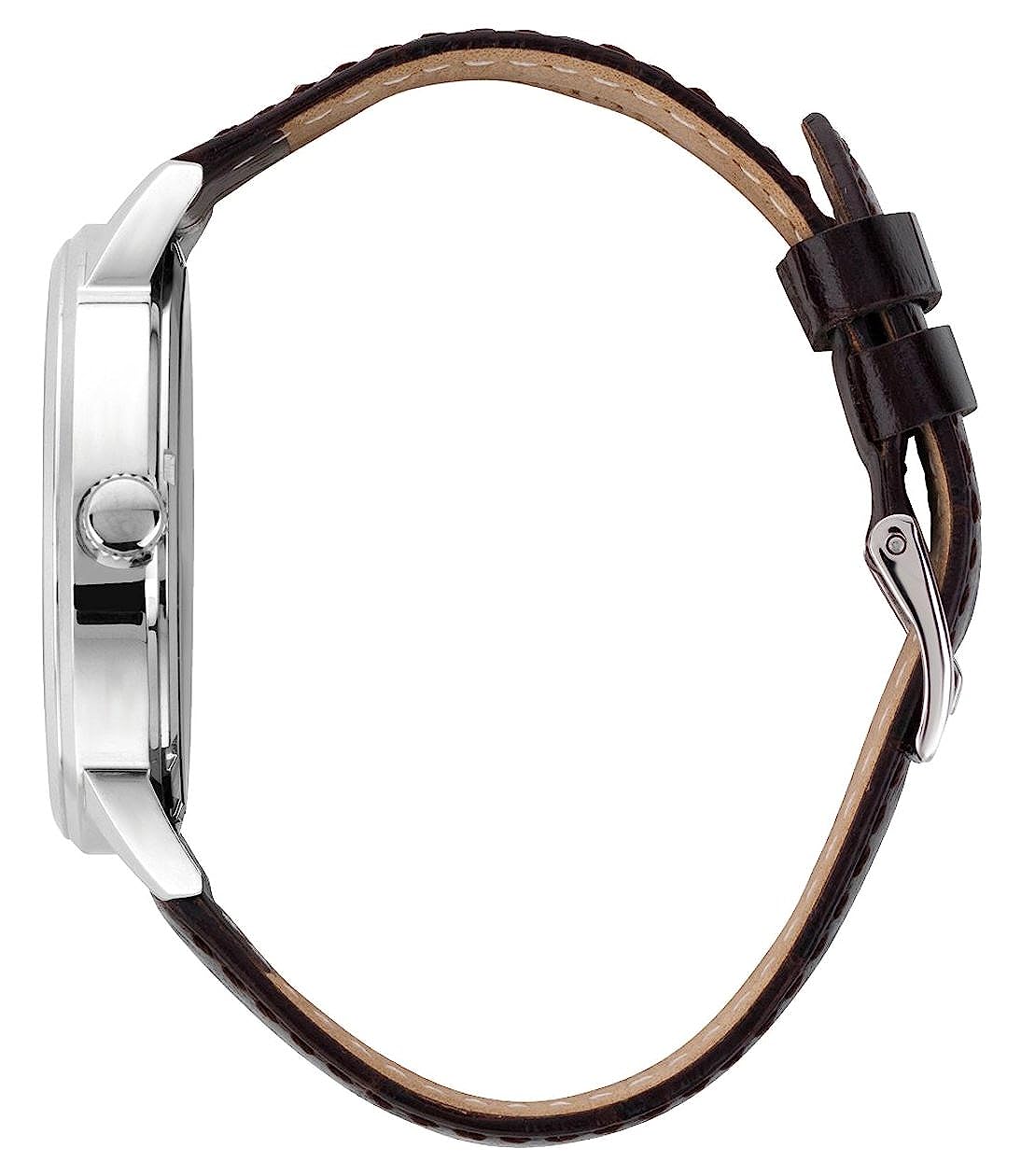 Guess 44 mm Mens Rose Gold/Brown Multi function Watch W0870G1