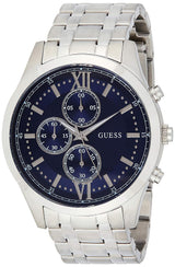 Guess 44 mm Mens Blue Chronograph Watch W0875G1