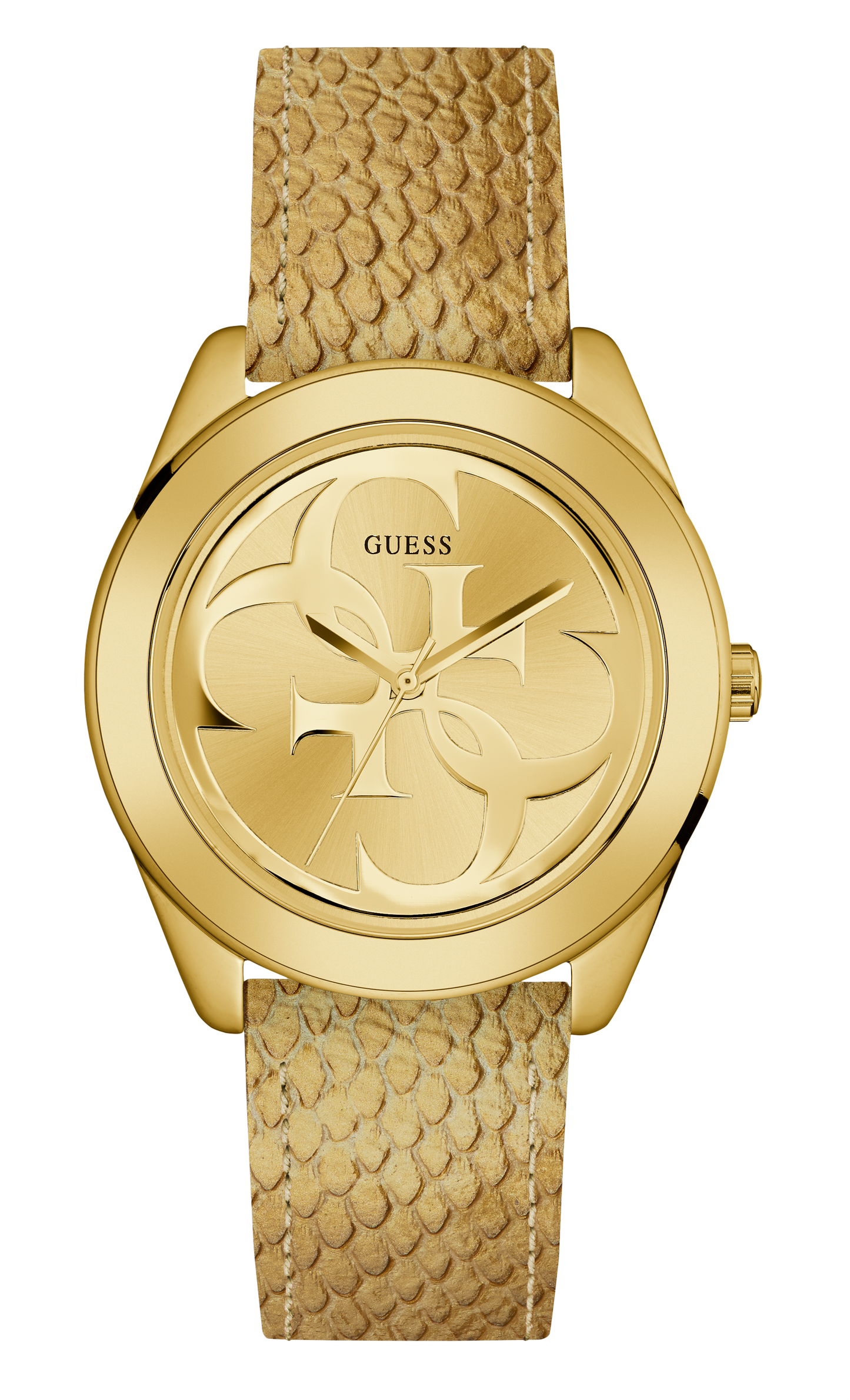 Guess Ladies Gold Analog Watch - W0895L8