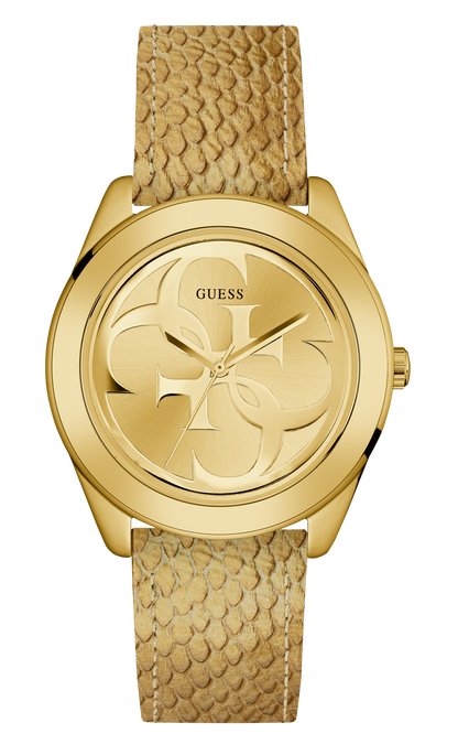 Guess Ladies Gold Analog Watch - W0895L8