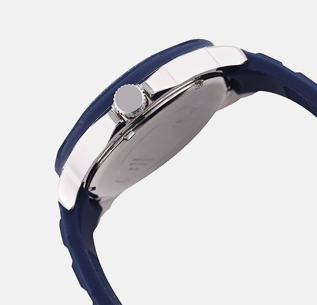 Guess 46 mm Mens Blue Multi function Watch W0967G2
