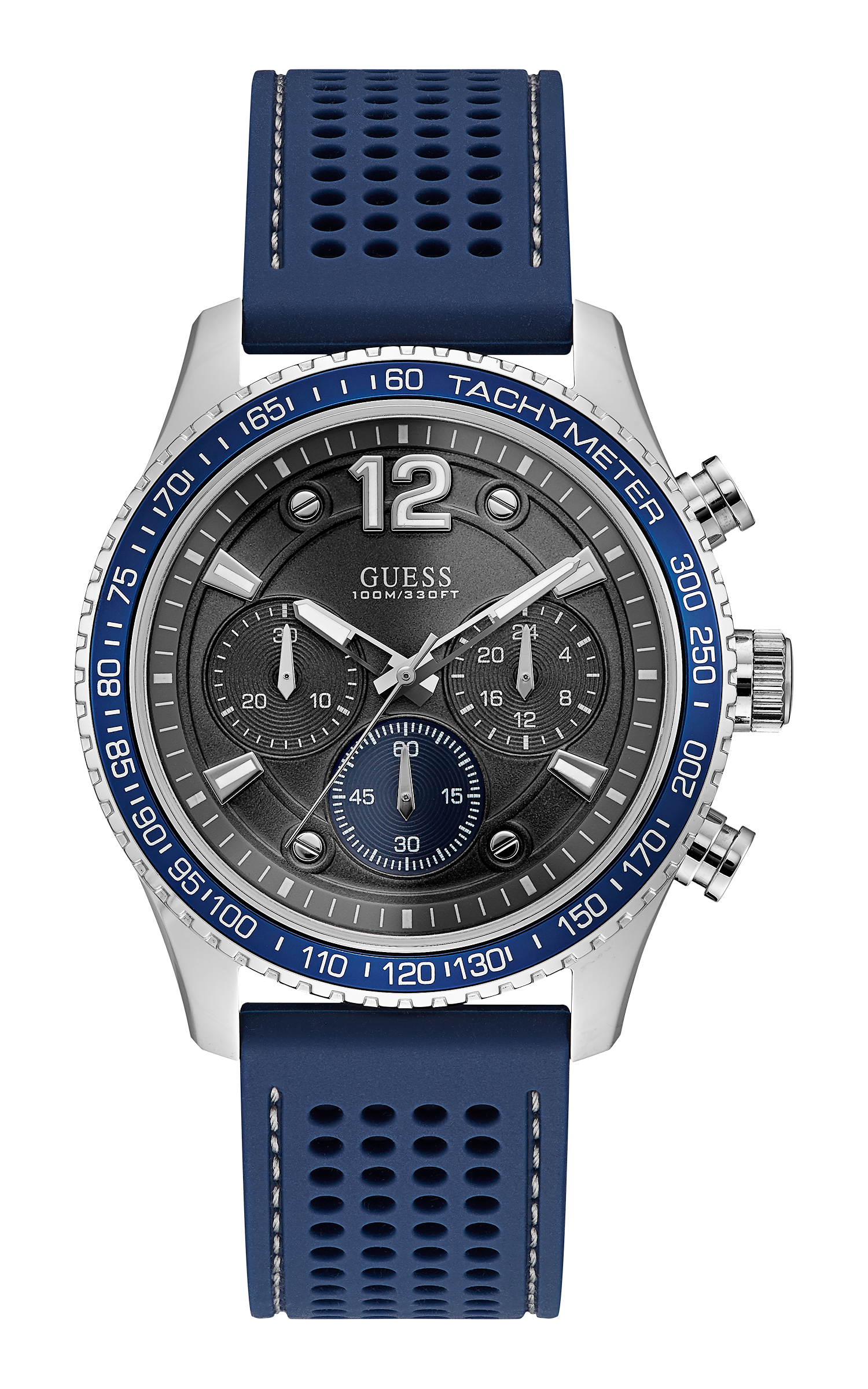 Guess 44 mm Men Grey Dial Chronograph Watch W0971G2