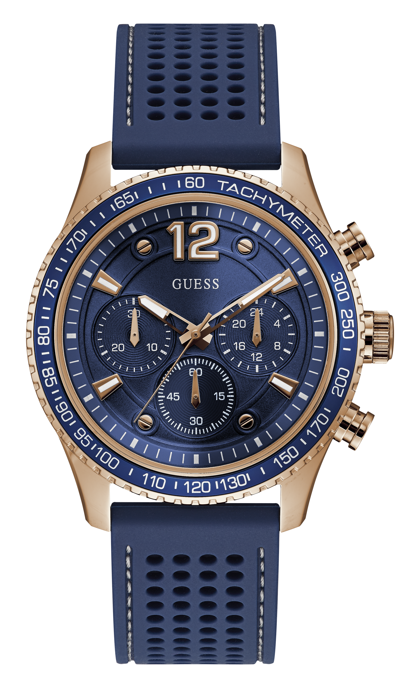 Guess 44 mm Men Blue Dial Chronograph Watch W0971G3