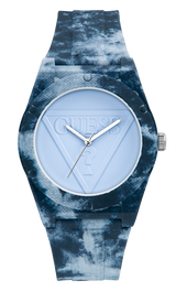 Guess 42 mm Ladies Blue Analog Watch W0979L14