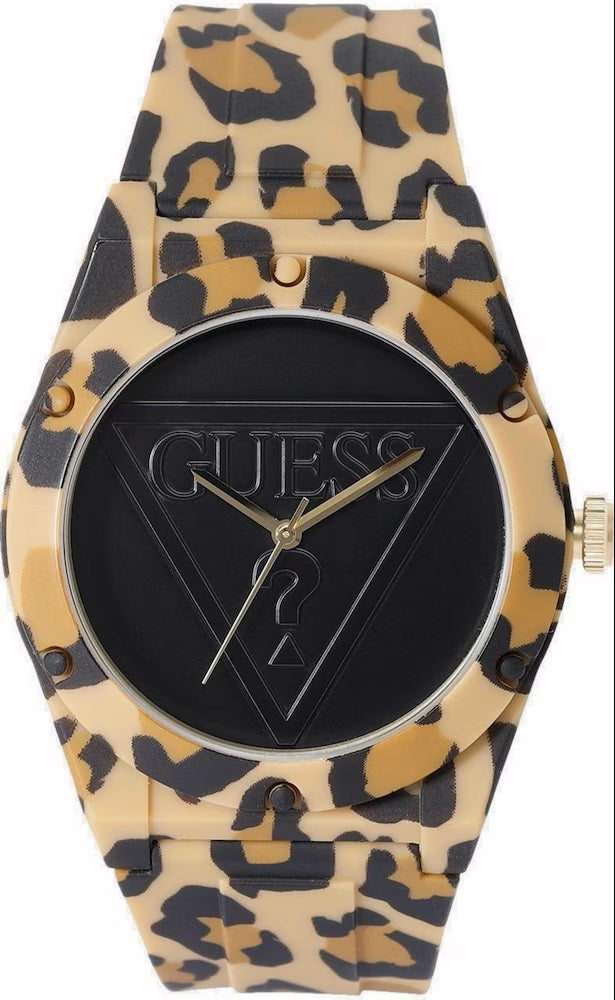 Guess 42 mm Ladies Gold Analog Watch W0979L15