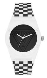 Guess 42 mm Ladies White Analog Watch W0979L29
