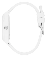 Guess 42 mm Ladies White Analog Watch W0979L29