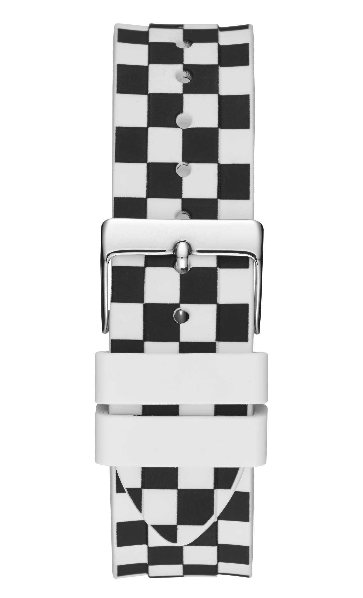 Guess 42 mm Ladies White Analog Watch W0979L29