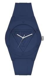 Guess 42 mm Ladies Blue Analog Watch W0979L4
