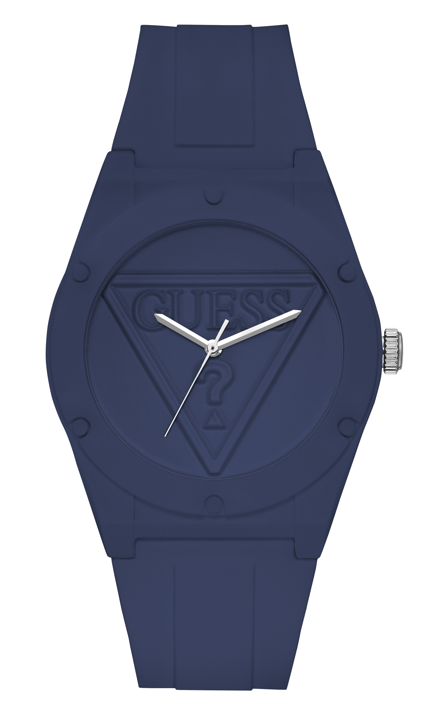 Guess 42 mm Ladies Blue Analog Watch W0979L4