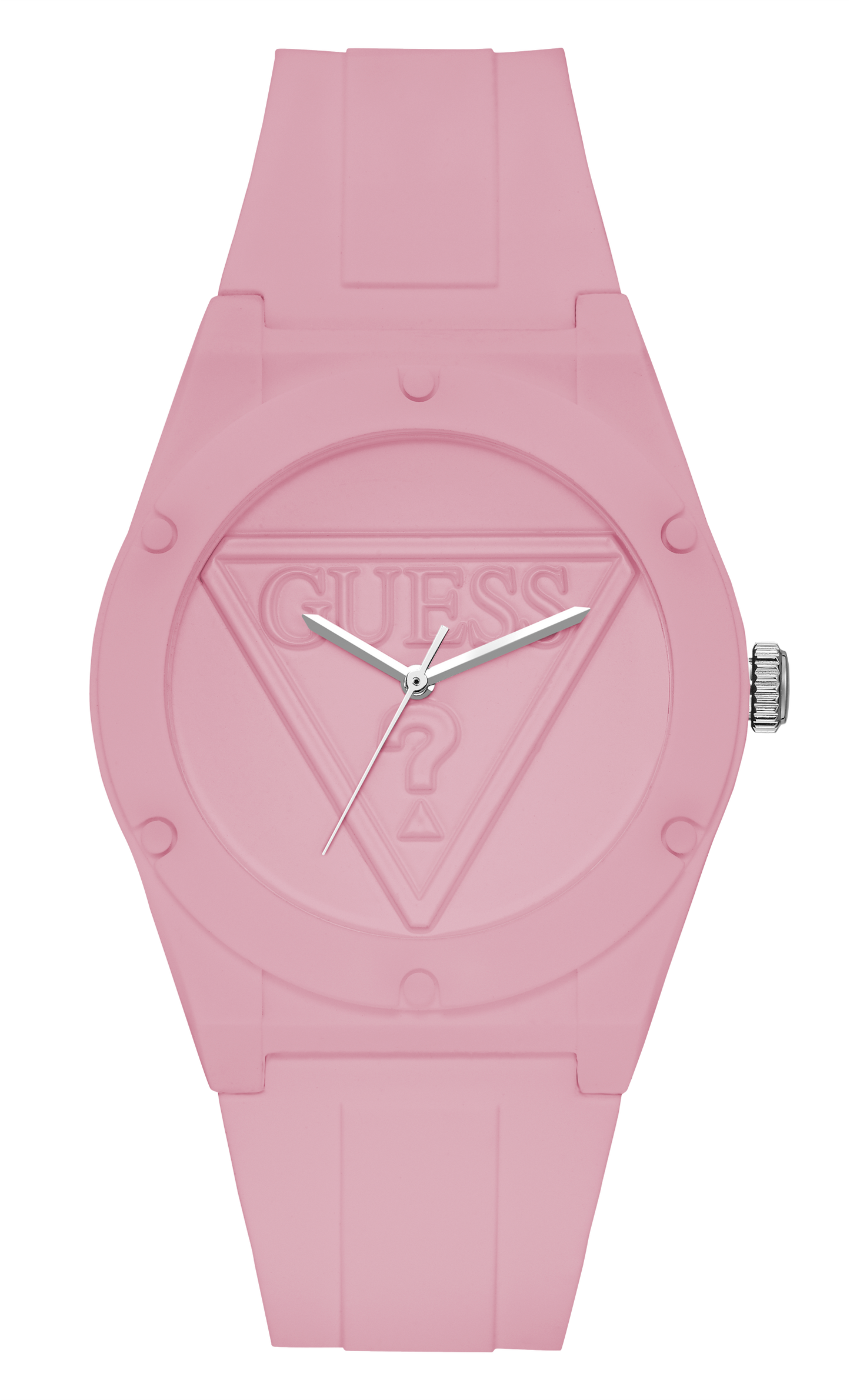 Guess Women Pink Dial Analog Watch - W0979L5