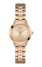 Guess 30 mm Women Rose Gold Dial Analog Watch W0989L3