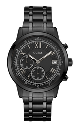 Guess 44 mm Mens Black/Gunmetal Chronograph Watch W1001G3
