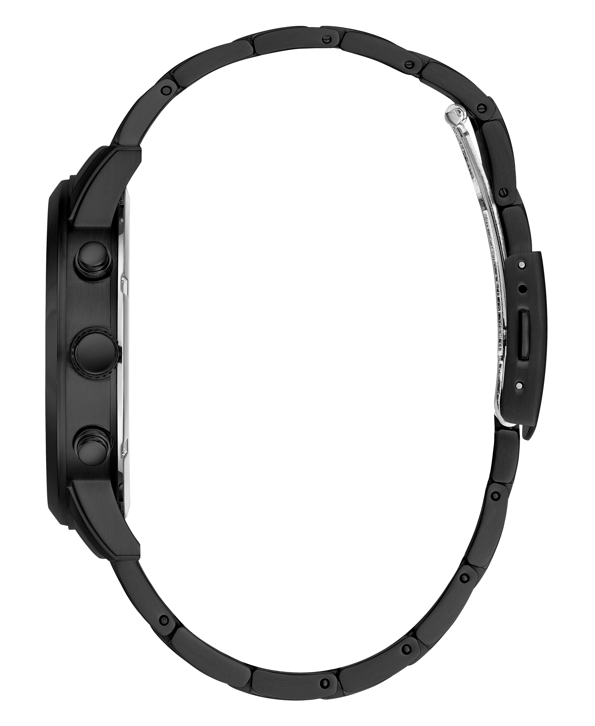 Guess 44 mm Mens Black/Gunmetal Chronograph Watch W1001G3