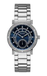 Guess 38 mm Women Blue Dial Analog Watch W1006L1
