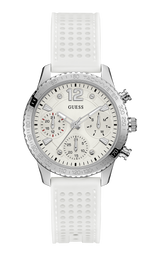 Guess 38 mm Ladies White Multi function Watch W1025L1
